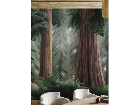 Carta da parati La Forêt Éternelle di London Art