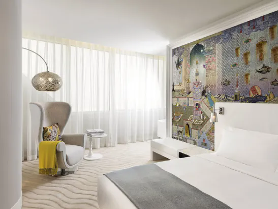 Carta da parati Mondrian Doha di London Art