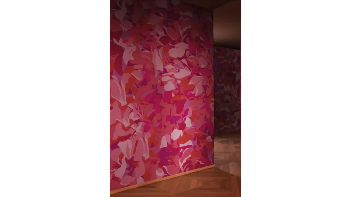 Carta da parati Berkshire Poppies di London Art