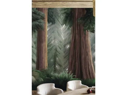 Carta da parati La Forêt Éternelle di London Art