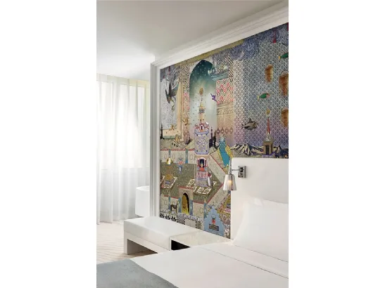 Carta da parati Mondrian Doha di London Art
