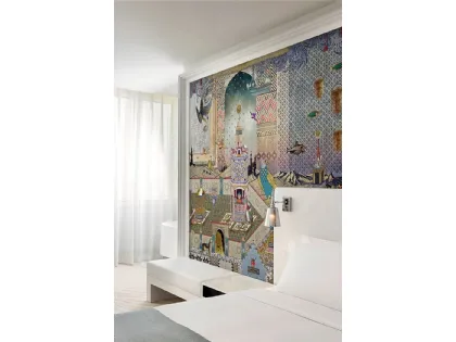 Carta da parati Mondrian Doha di London Art