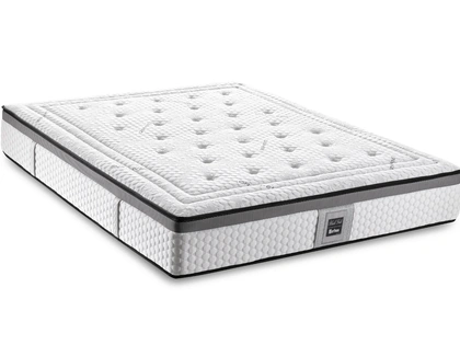 Materasso Sinfonia-Bi-Comfort a molle insacchettate e memory di Morfeus