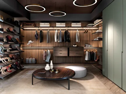 Cabina Armadio Kab Rovere Grigio di Olivieri