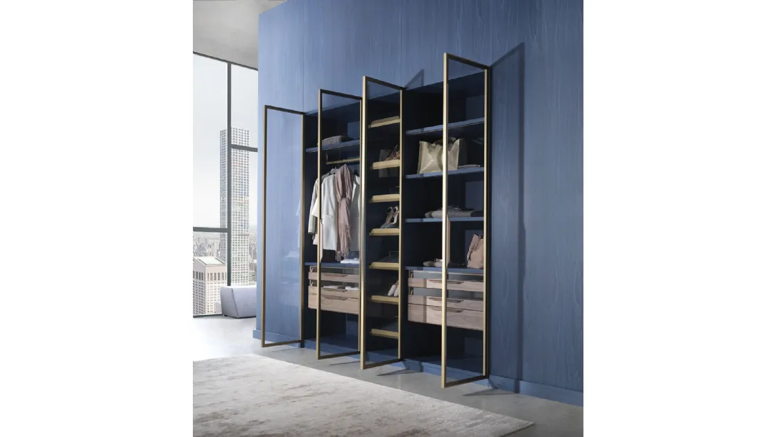 Cabina Armadio Special Project Blu di Arte Brotto