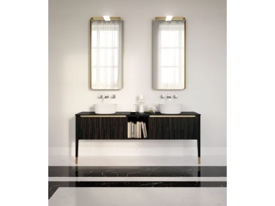 Mobile da Bagno a terra in essenza legno Art 03 di Puntotre