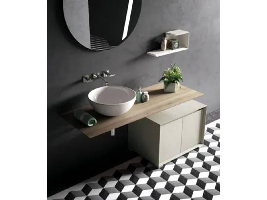 Mobile da Bagno M3 Composizione 124 di Puntotre