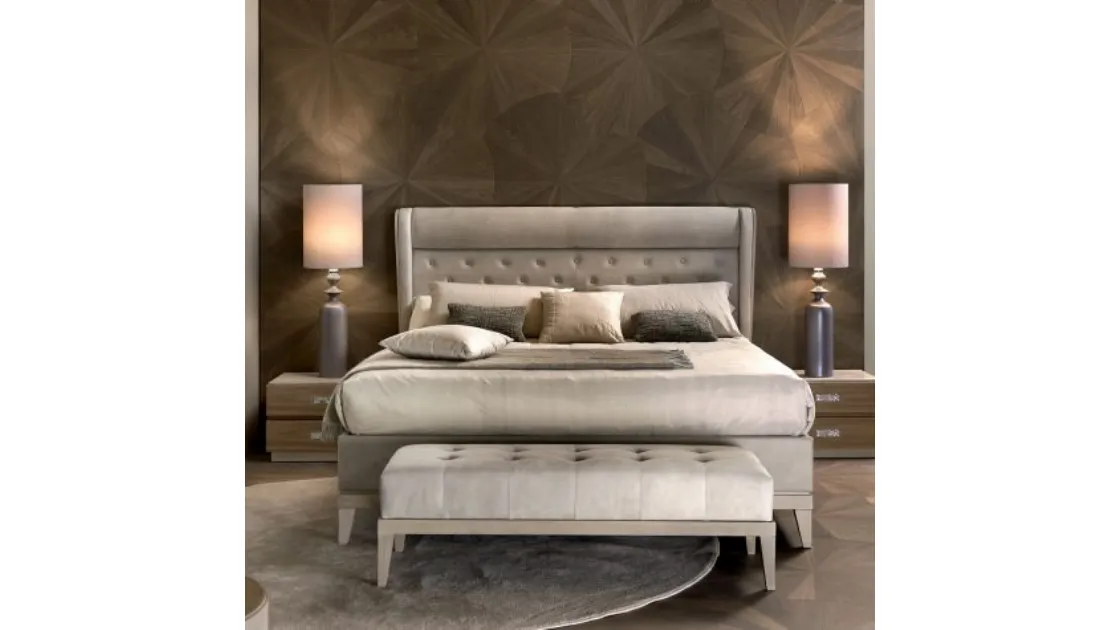 Letto classico Segreti S990 di Arte Brotto