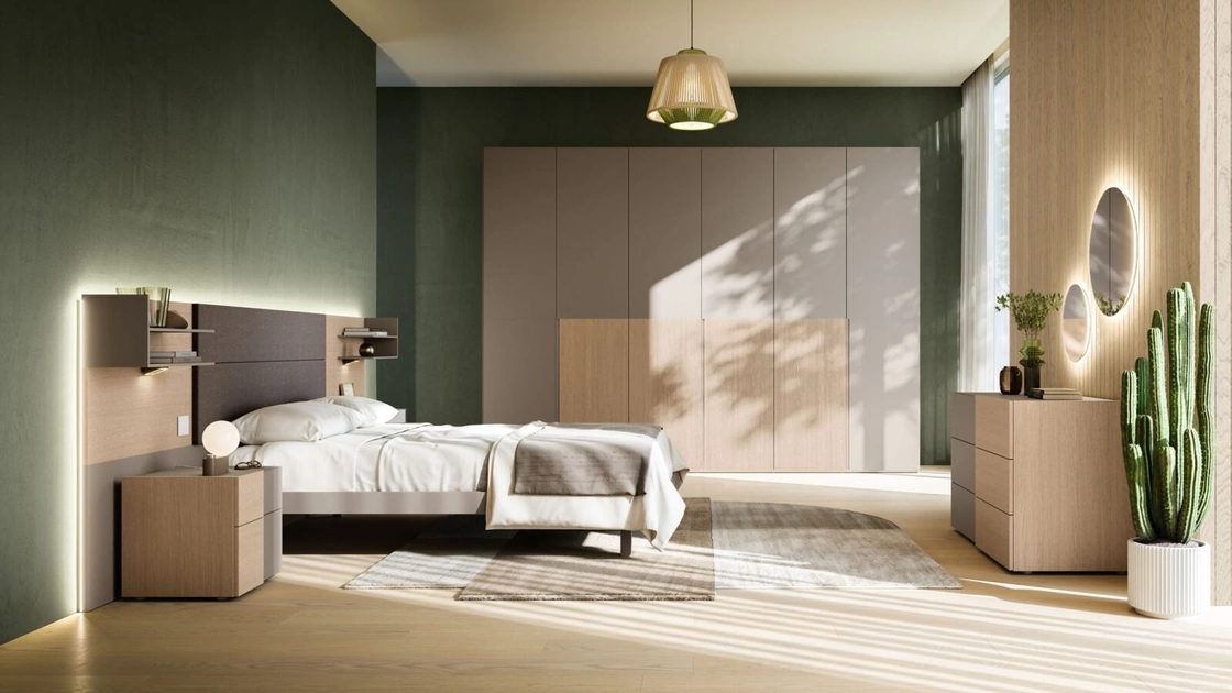 Letto matrimoniale Giako Basic 12 di Orme