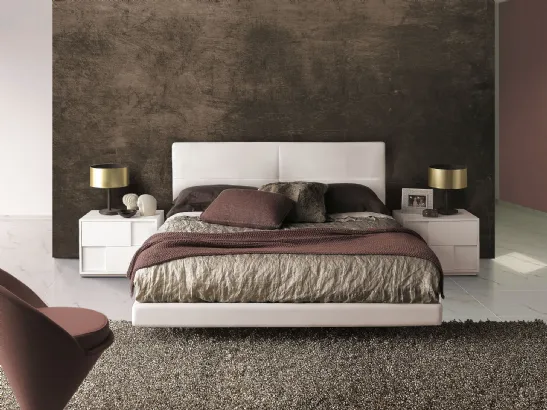 Letto Soft in pelle di Fimes