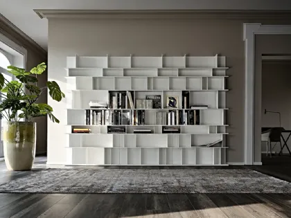Libreria a muro Wally di Cattelan Italia