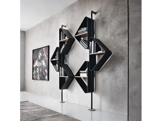 Libreria a muro di design Spinnaker di Cattelan Italia