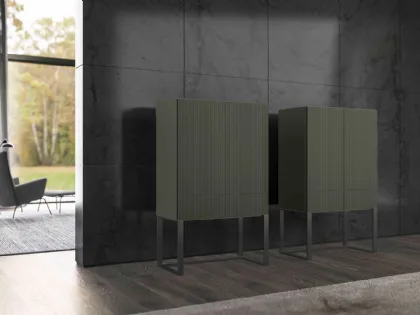 Madia Aqua 90 in laccato Vischio di Olivieri