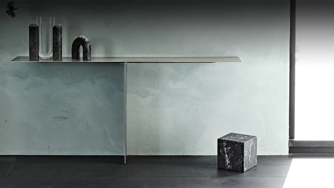 Consolle in acciaio Tee di Cattelan Italia