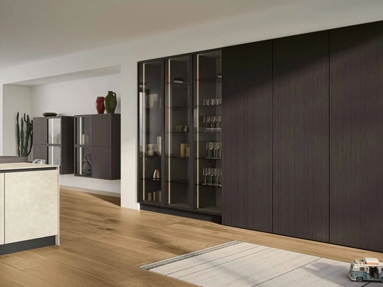 Parete Attrezzata Living MK12-01 di Gentili Cucine