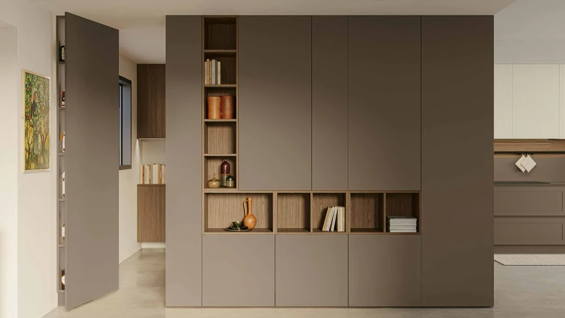 Parete Attrezzata Living MK03 di Gentili Cucine