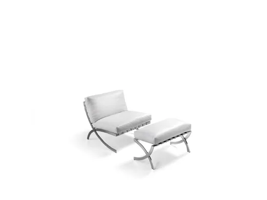 Poltrona con Pouf Miami di Dema