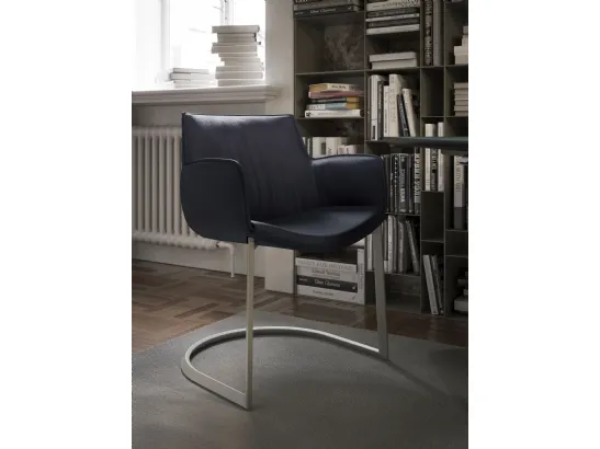 Sedia Rhonda Cantilever di Cattelan Italia