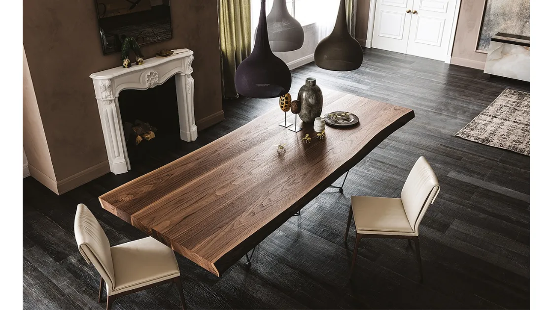 Tavolo Gordon Deep Wood di Cattelan Italia