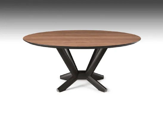 Tavolo rotondo in legno Planer Wood Round di Cattelan Italia