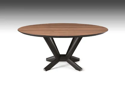 Tavolo rotondo in legno Planer Wood Round di Cattelan Italia
