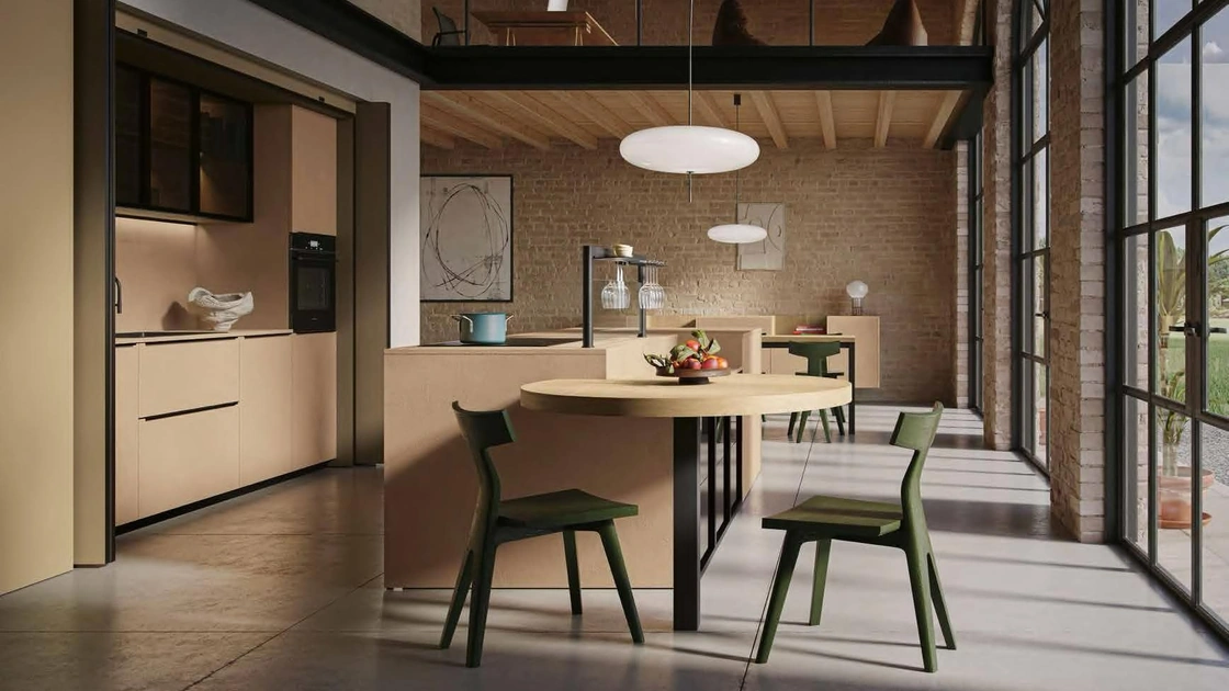 Cucina Moderna con isola MK09 di Gentili Cucine